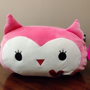 NWT Kellytoy Squishmallow Plush Pink Owl